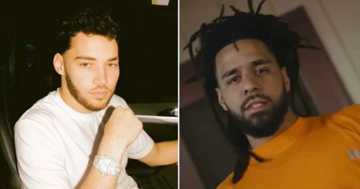 Adin Ross asks for 'life advice' from J Cole during NBA finals, rapper declines, Internet says 'he wanted to say N-word so bad'