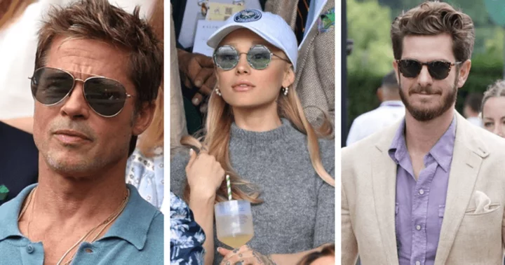 From Brad Pitt and Ariana Grande to Andrew Garfield: 10 best-dressed celebrities at Wimbledon Finals