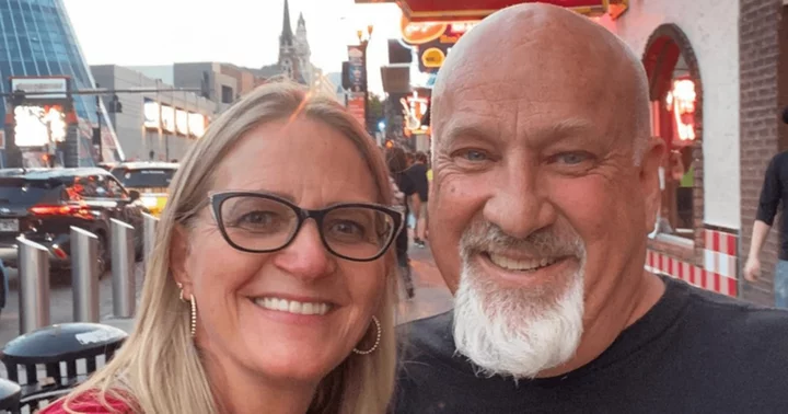 'So much happier': Internet gushes over Christine Brown's relationship as she recalls meeting fiance David Woolley on dating platform