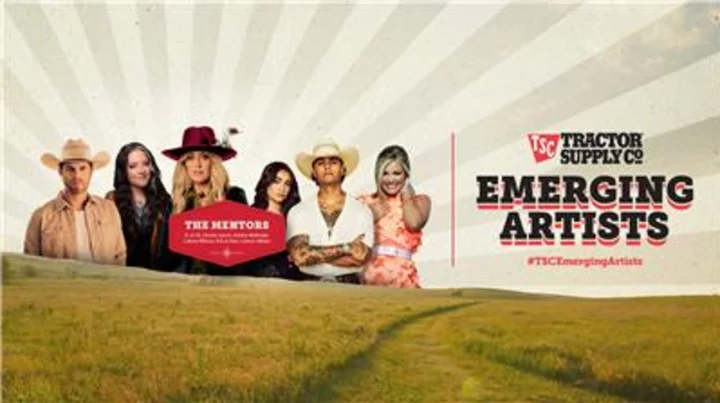 Tractor Supply Company Announces Recipients of Inaugural Emerging Artists Program Led by Country Stars Lainey Wilson, Ashley McBryde, Dustin Lynch, Lauren Alaina, and Kat & Alex, Along With Opry Entertainment Group
