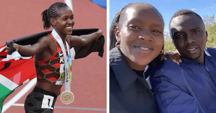 Who is Faith Kipyegon's husband? World Athletic Championships 2023 long-distance runner married to 2012 Olympic 800m bronze medalist