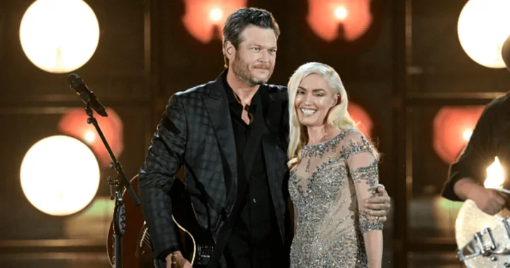 Why are Blake Shelton's friends objecting to him staying with wife Gwen Stefani on Oklahoma ranch?