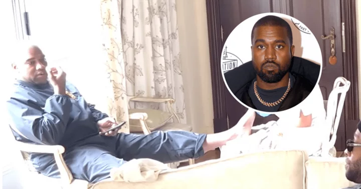 Kanye West storms out of pedicure session after getting hurt, fans say 'nothing seems to make him happy'