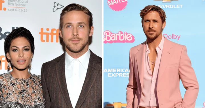 Why did Ryan Gosling lose his cool over Eva Mendes? 'Barbie' star flaunts 'E' alphabet pendant at movie's LA premiere