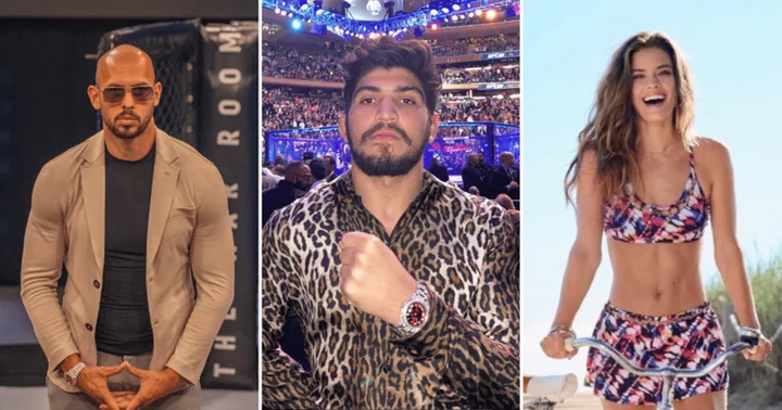 Andrew Tate confirms Dillon Danis holds a 'nuclear bomb' pic of Nina Agdal, fans say 'it can get worse for Logan'
