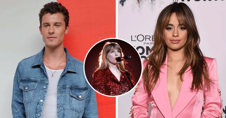 Shawn Mendes and Camila Cabello spotted getting cozy at Taylor Swift's Eras Tour show in New Jersey