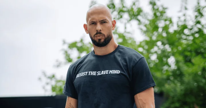 Andrew Tate criticizes UK Government's ban on him as he encourages audience to join 'the real world', fans say 'we are living in some scary times'