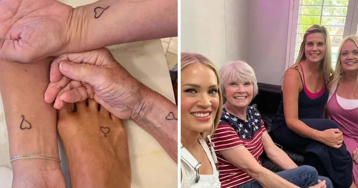 Carrie Underwood gets matching tattoos with mother Carole and sisters during Vegas girls' day out: 'Never thought I’d see the day'