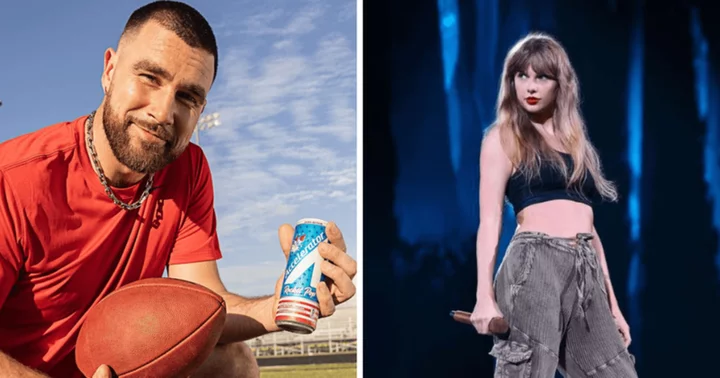 'Things people do for love': Internet amused as Travis Kelce jerseys see 400% sales spike after he's spotted with Taylor Swift