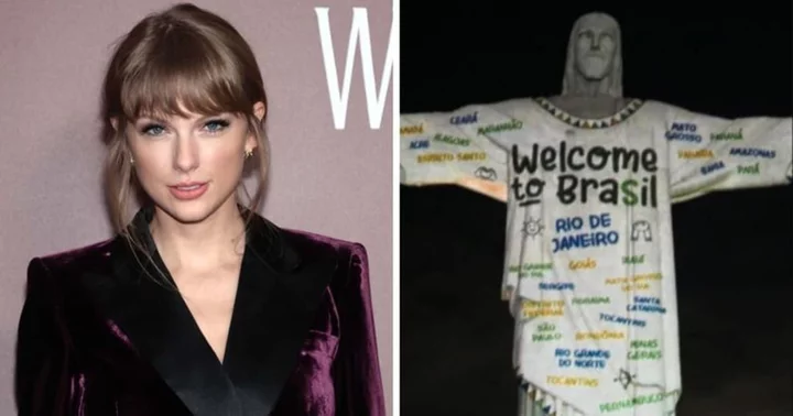 Internet calls Taylor Swift humble as singer says she's 'unworthy' of Christ The Redeemer display honor