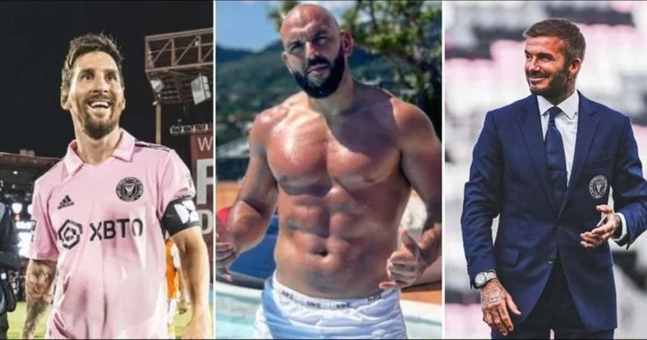 Who is Yassine Chueko? Lionel Messi’s hard-as-nails bodyguard is an ex-soldier picked by David Beckham