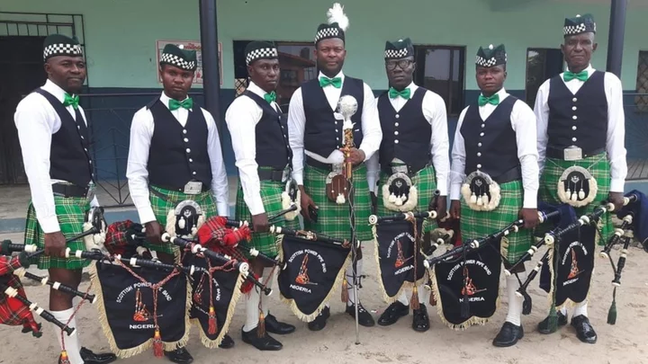 The Nigerian with a mission to see a bagpipe revival