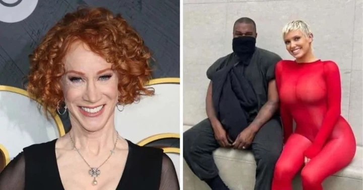 Kathy Griffin claims Kanye West is 'abusing' Bianca Censori, but Internet is not buying it despite Florence weirdness