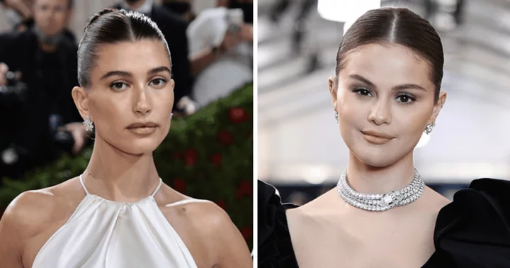 Hailey Bieber blasts 'made-up' feud with Selena Gomez, says 'twisted narrative' can be 'really dangerous'