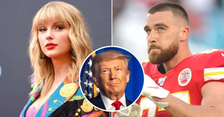 Internet trolls Donald Trump as he comments on Taylor Swift and Travis Kelce's rumored relationship: 'Nobody asked for your opinion'
