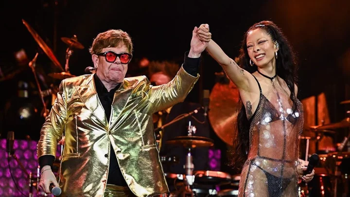 Glastonbury viewers left disappointed by absence in Elton John's headline performance
