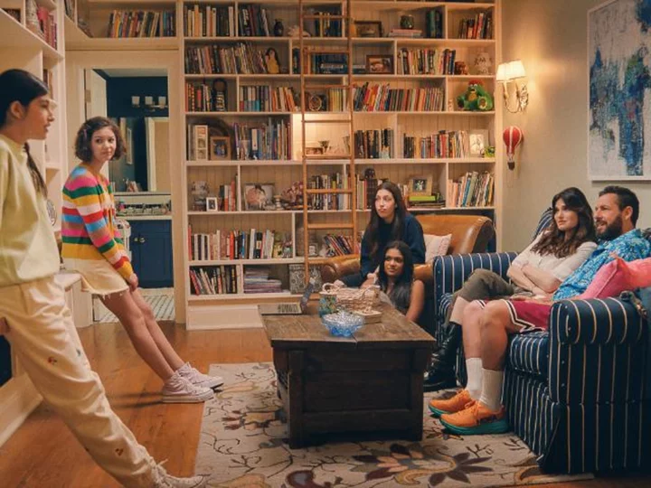 Adam Sandler appears with his whole family in 'You Are So Not Invited to My Bat Mitzvah' trailer
