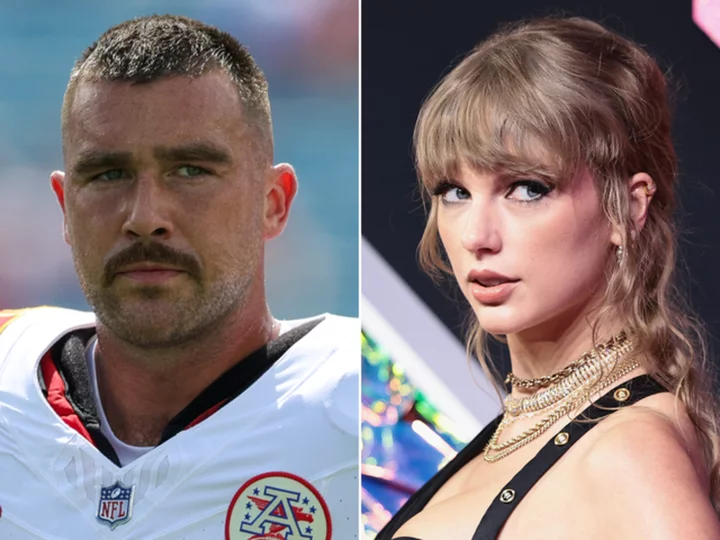 Travis Kelce and Taylor Swift? Good luck getting him to talk about it