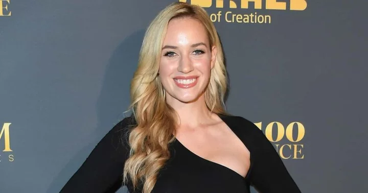 Paige Spiranac flaunts her flawless features as she poses for a stunning selfie