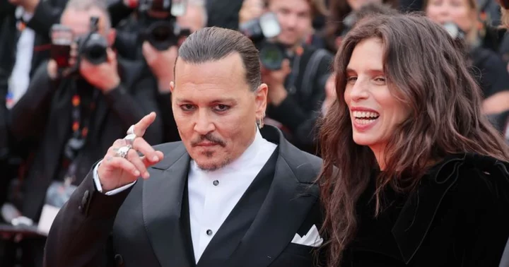 'We stan so hard': Fans emotional as Maiwenn Le Besco holds Johnny Depp's hand and guides him at Cannes 2023