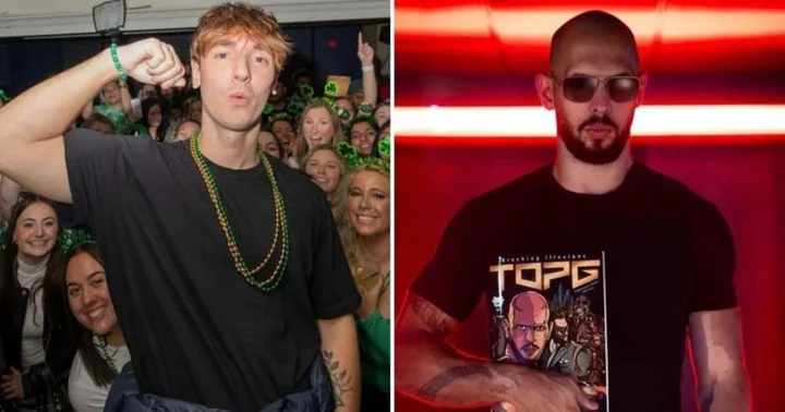 Who is Bryce Hall? Andrew Tate praises TikTok star after bare-knuckle boxing debut, fans call both 'legends'