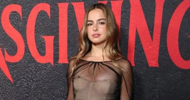 Addison Rae turns heads in semi-sheer dress at 'Thanksgiving' premiere red carpet, Internet calls her 'stunning'