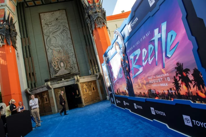'Beetle' beats 'Barbie' in N.American theaters