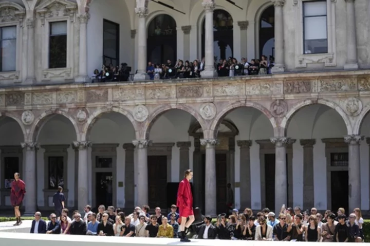 Valentino challenges masculine notions, opening Milan Fashion Week menswear previews
