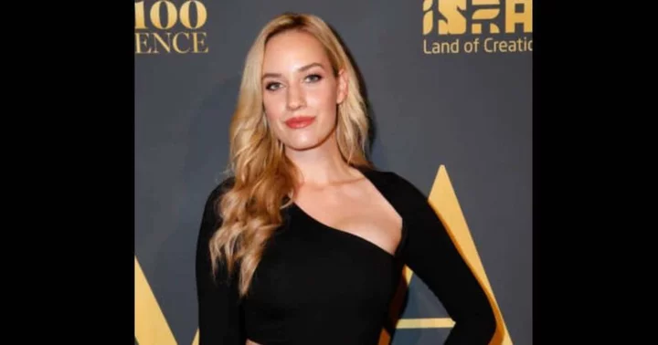 Paige Spiranac turn heads with short black outfit on golf course, fans call her 'perfect'