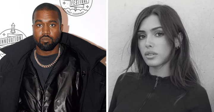 Kanye West and Bianca Censori slammed for bizarre outfits as couple spotted leaving church: 'Is he trying out for football team?'