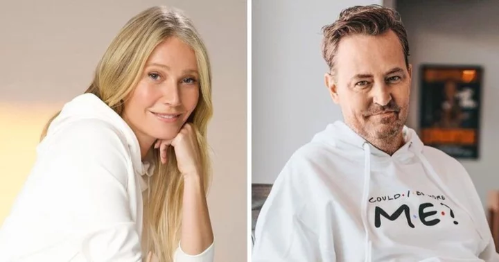 Gwyneth Paltrow recalls kissing late 'Friends' star Matthew Perry in long grass field as they spent 1993's 'magical' Summer together