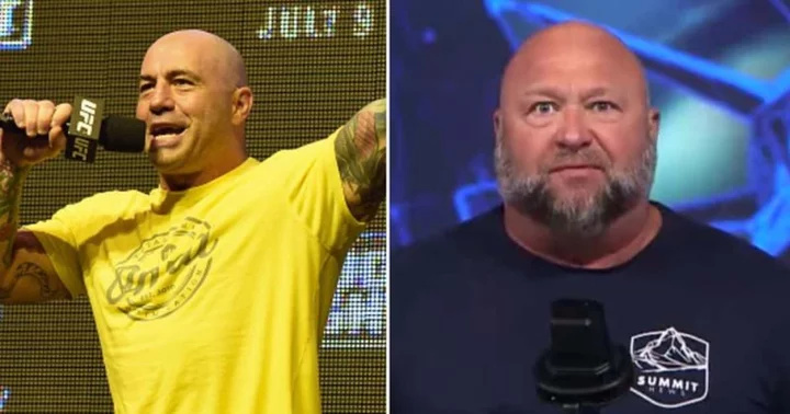 What happened between Joe Rogan and Alex Jones? Conspiracy theorist accuses podcaster of 'playing dumb' in public: 'It's all calculated'