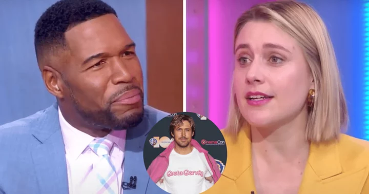 'GMA's Michael Strahan grills director Greta Gerwig on why Ryan Gosling is perfect Ken in 'Barbie': 'His comedy is so truthful'