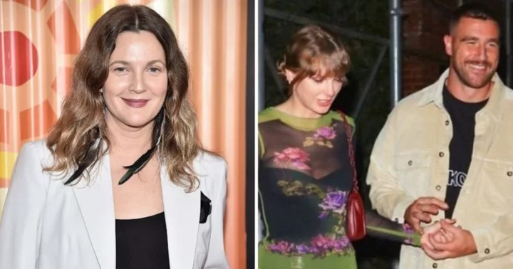 'She's desperate for good PR': Drew Barrymore trolled as actress says Taylor Swift and Travis Kelce's romance inspired her to go on a date
