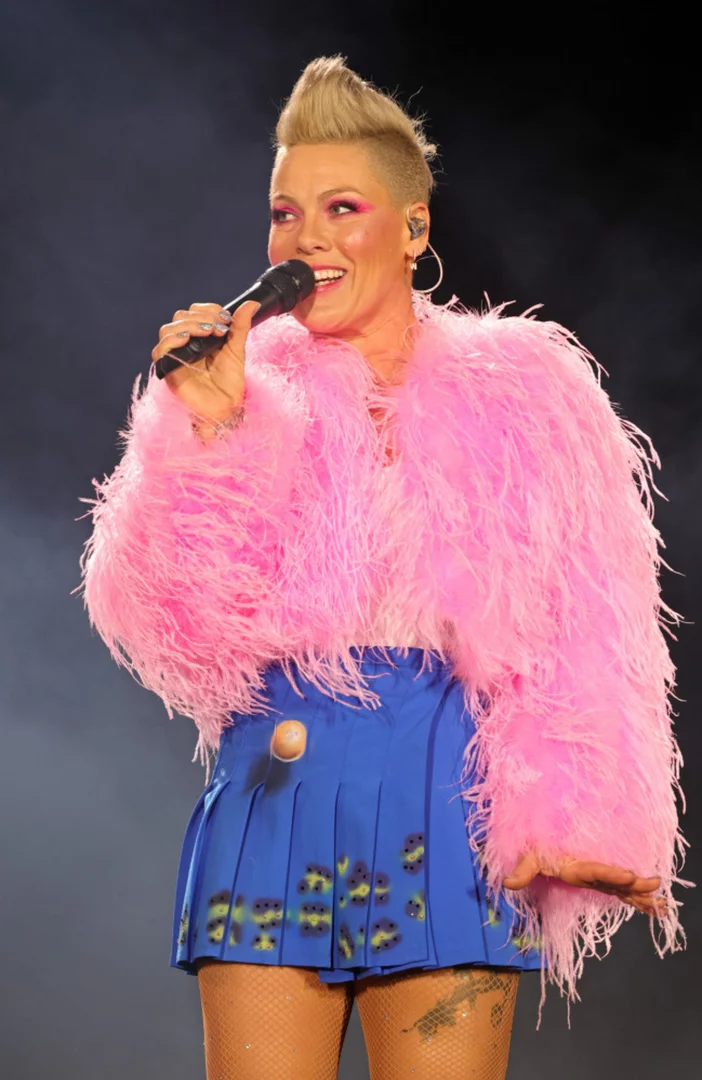 Pink dedicates song to terminally ill fan during BST Hyde Park set