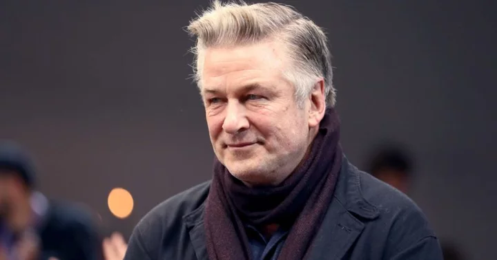 Alec Baldwin spotted out in NYC holding a crutch for first time since hip replacement surgery in May