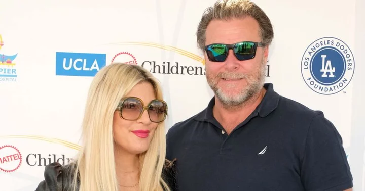 Dean McDermott performs at a charity event days after announcing separation from wife Tori Spelling