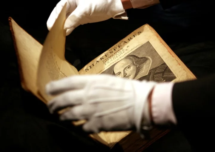 Shakespeare in space to mark First Folio 400th anniversary