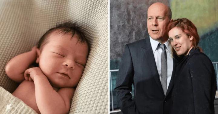 'This baby feels heaven-sent': Bruce Willis finds solace as first grandchild arrives amid dementia battle