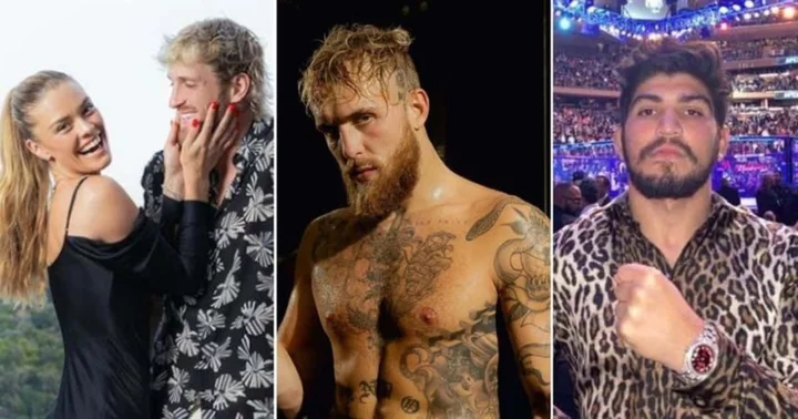 Jake Paul backs Nina Agdal and Logan Paul amid ongoing harassment from 'insecure male' Dillon Danis: 'Won’t ever get a hot girl'