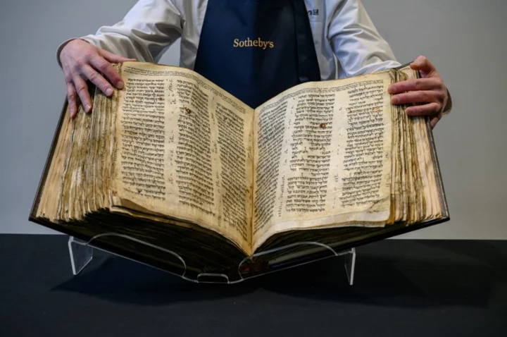 World's oldest near-complete Hebrew Bible sells for $38 mn