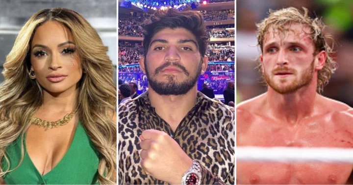 WWE anchor Kayla Braxton believes Dillon Danis is scared of Logan Paul, trolls say 'just be quiet please'