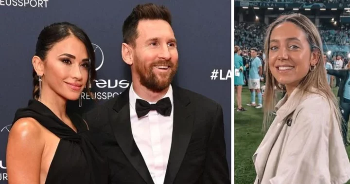 Sofia Martinez: Cesc Fabregas's wife defends Lionel Messi over accusations he cheated on wife with journalist