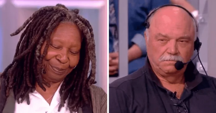 'Don't leave': Rob Bruce Baron bids goodbye to ‘The View’ as Whoopi Goldberg tearfully announces lead stage manager's retirement