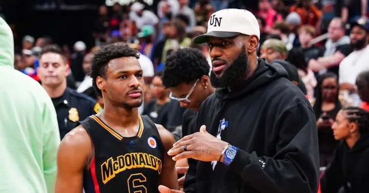 'Things are going in the right direction': LeBron James says his son Bronny will soon return to basketball court