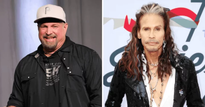 'I had soap in my eyes': Garth Brooks recalls 'showering' with Steven Tyler at Billy Joel concert