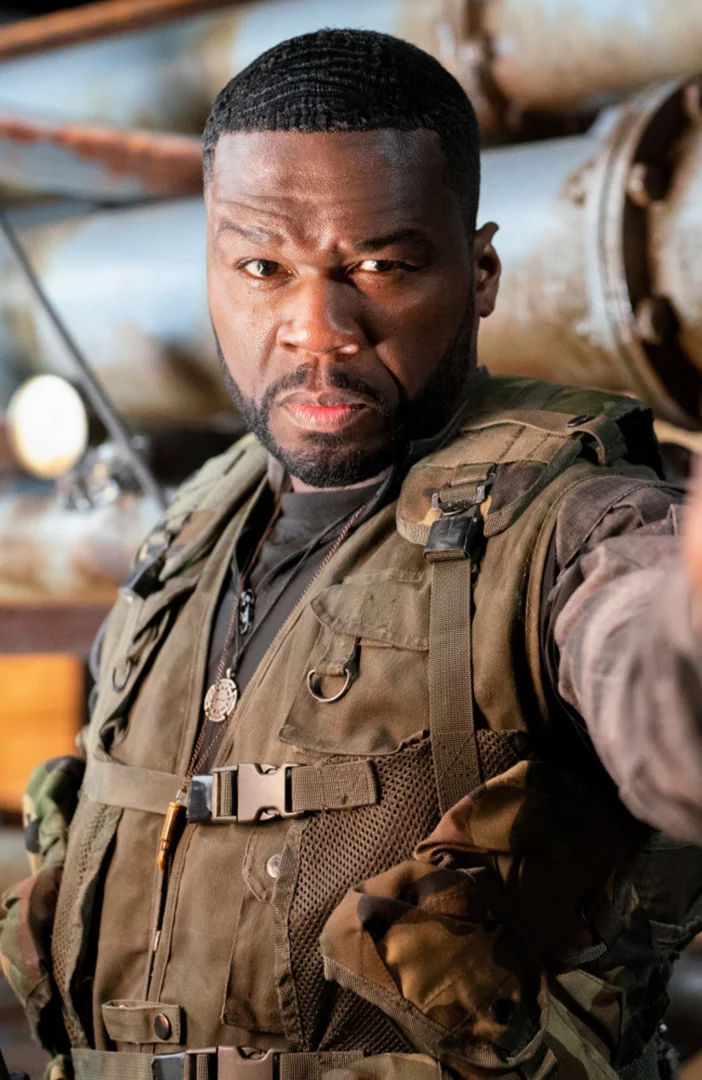 'He is like a tank!' 50 Cent 'so powerful' on Expendables 4 he dislocated stuntman's finger