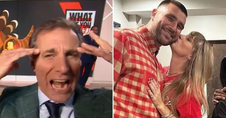 Swifties skewer Chris Russo after he slams Travis Kelce for 'bouncing around the world' with Taylor Swift