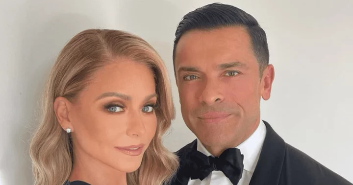 'Live With Kelly and Mark' host Kelly Ripa and Mark Consuelos 'disgust' their children with kiss prank