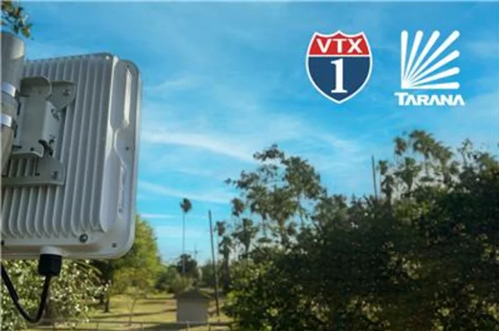 VTX1 Internet and Tarana Cover 2M Locations in South Texas with Ultra-Fast Internet